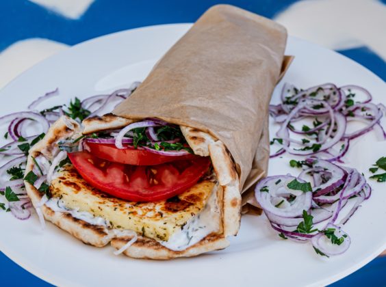 Pita Halloumi